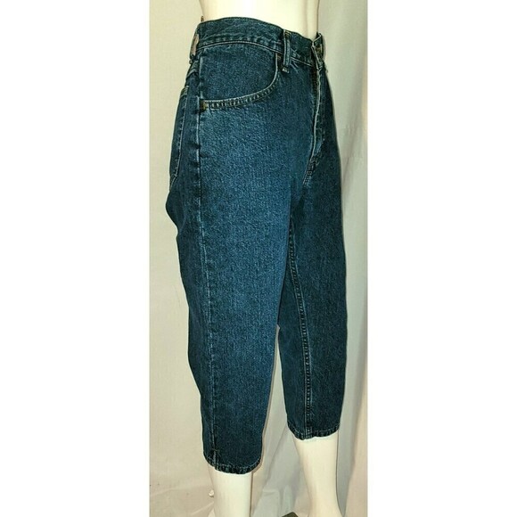 Classic Riders by Lee Mid Rise Capri Jeans - Size 8 - Picture 3 of 10